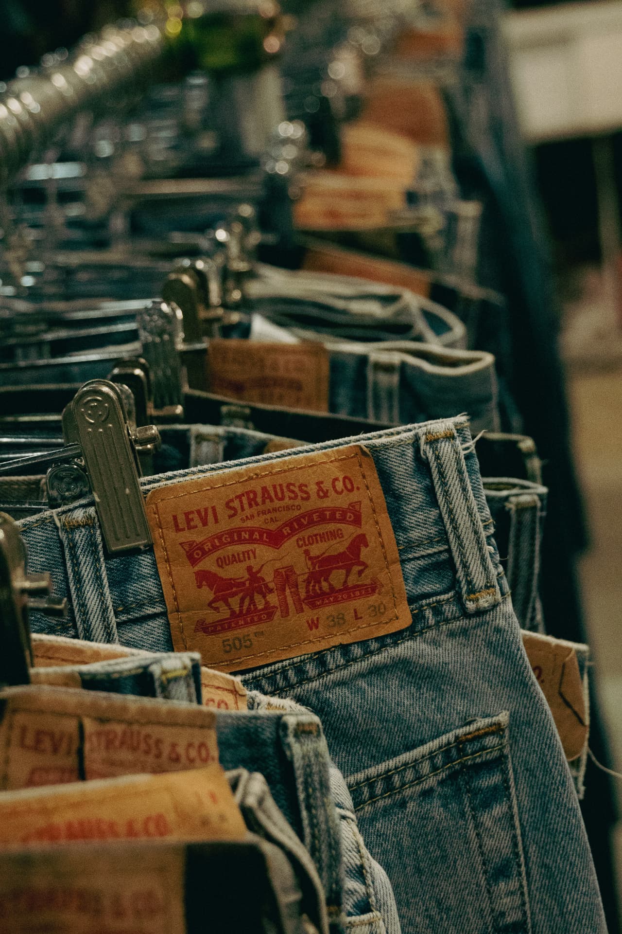 Denim — Vintage Levi's, trucker jackets, raw fades
